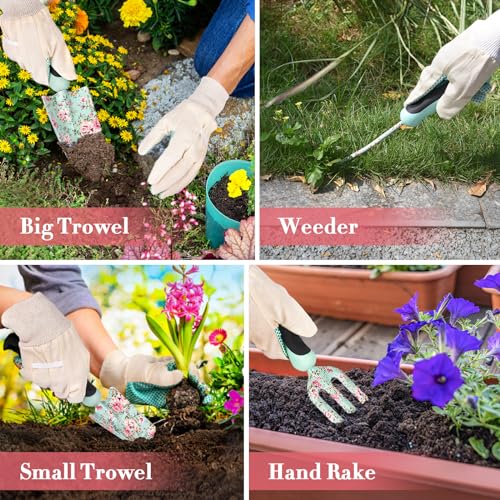 11Pcs Floral Gardening Tools Set, for Women Mom - view 4