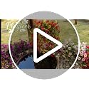 Artificial Hanging Flowers for Outdoors UV Resistant Spring Decor - view 7