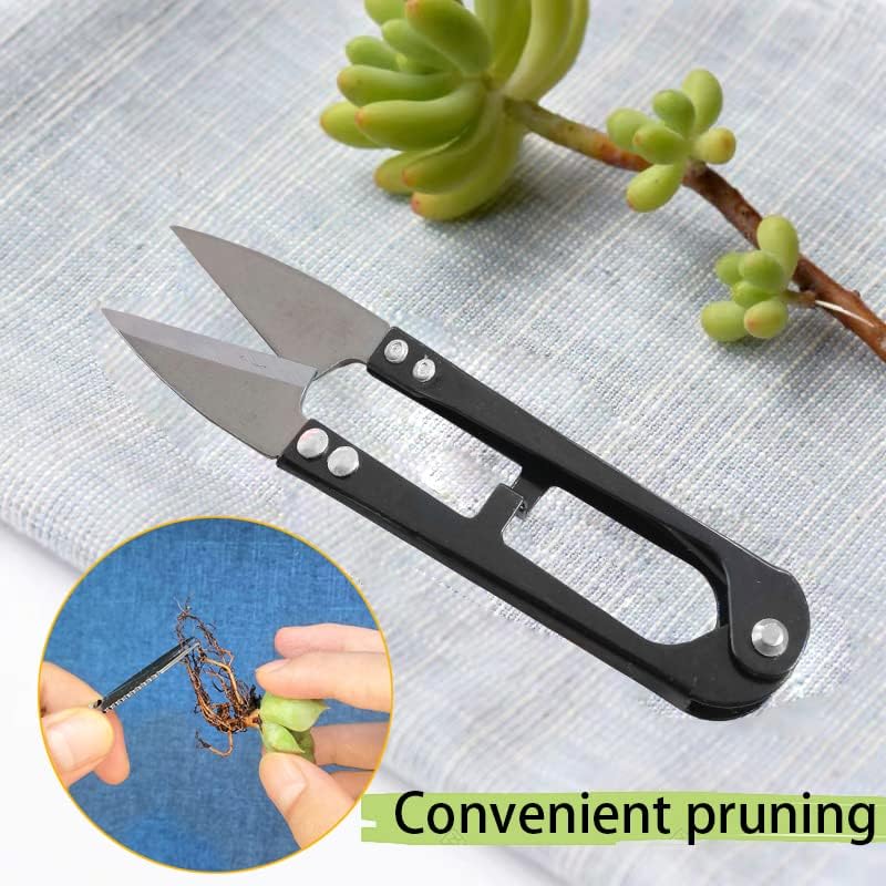 12 pcs succulent tools set mini transplanting garden tools kit for indoor gardening flower pot cactus care - view 5