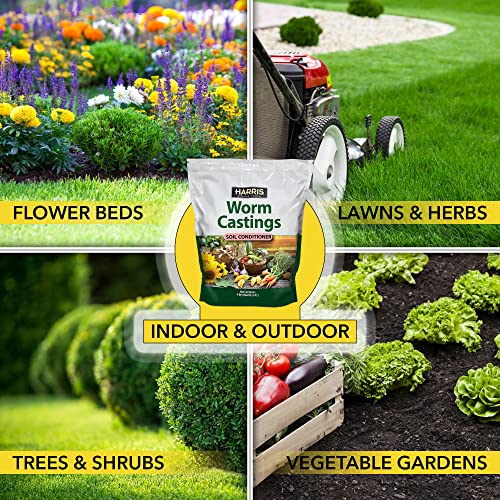Worm Castings Organic Fertilizer - Soil Superfood for Houseplants, Flowers, and Vegetables, 4qt, 5lb Bag - view 3