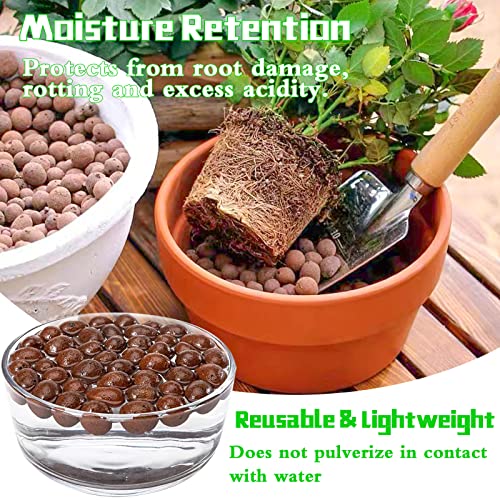2LB Leca Clay Pebbles for Plants, 4mm-16mm Clay Balls for Hydroponic - view 4