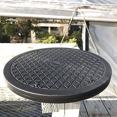 Mighty Mini Bonsai Tree Turntable 12.5" Base Stainless Steel Ball Bearings. Low Cost 200-Pound Capacity 360-Degree Rotation Allows Easy Pruning Or Great Bonsai Tree Displays - view 6