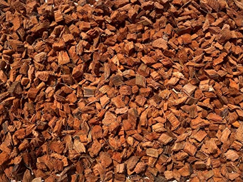 Premium Super Washed, Clean, Coco Chips, 2 Bricks (2.2 lb.) yields 14 Qts. of Loose Chips. Plant Substrate, Organic, Reptile Bedding, Odor Absorbing, Grow Orchids, Mulch Indoor, Outdoor. - view 2