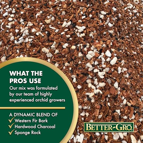 Special Orchid Mix - Premium Grade Orchid Bark Potting Mix for Potting,Repotting,Enhanced Drainage,Air Flow & Root Ventilation,for Phalaenopsis,Cattleyas,Dendrobiums,8 Quarts,(Pack of 2) - view 3