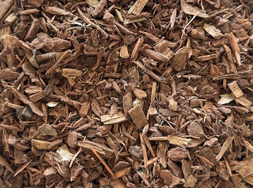 2 Gal. 3/16" - 5/8" Fir Bark for Bonsai Tree Soil Mix & Orchid Cultivation, Propagation, Seedling - Organic Additive (2GAL FIR B M) - view 2