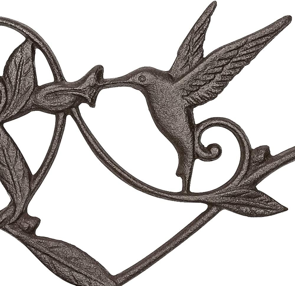 Hanging Plant Bracket Hook Iron Decorative Plant Hanger for Flower Basket Bird Feeder Wind Chime Lanterns, 1 Pack | 1 Pack, Rust-Proof, Bird Shaped Design, Easy Mount, Wall Hook for Flower Basket Wind Chimes Lantern, Indoor Garden Patio - view 6