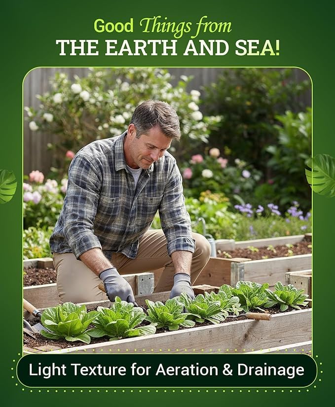 Ocean Forest Potting Soil with 2 Plant Tags, 12qt - view 4