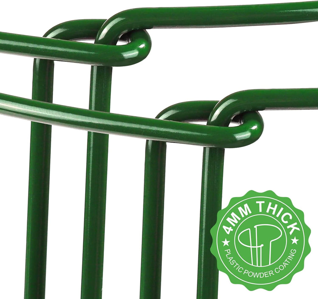 Plant Support Plant Stakes, 6pcs Peony Cages and Supports, Metal Garden Stakes Plant Supports, Plant Support Stakes, for Peony, Tomato, Hydrangea, Indoor Outdoor Plants, 10" W x 15.8" H - view 4