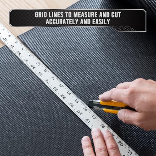 Tool Box Shelf Liner Non-Slip 22 Ft x 30 Inch Wide Black - view 5