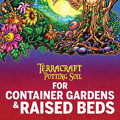 Mother Earth Terracraft Potting Soil with Peat Moss, Perlite, and Earthworm Castings, For Outdoor and Indoor Plants, 2 cu. ft. - view 3