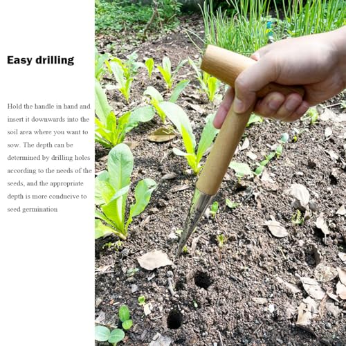 5 Pieces Garden Tools Set for Gardening Women Weeding Hoe rake Spade Greenhouse Indoor Small Hand Planting Tools kit Bonsai Accessories - view 3
