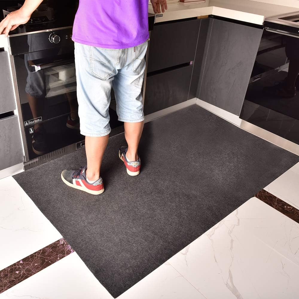 Under The Sink Mat for Cabinet,Drawer,Kitchen Tray Drip,Cabinet Liner,Absorbent Fabric Layer,Anti-Slip Waterproof Layer,Reusable,Washable - view 3