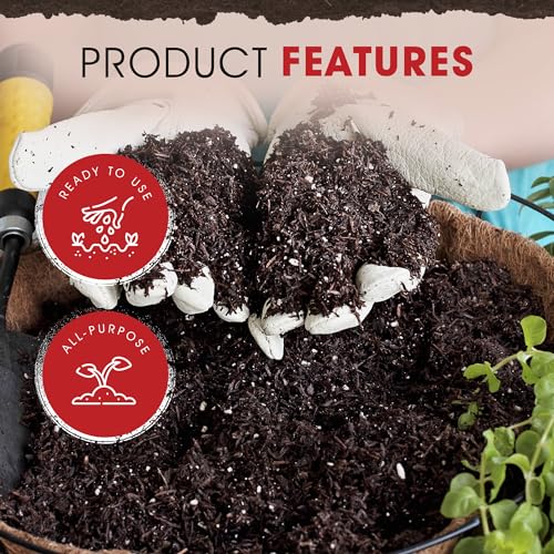 Michigan Peat Organic Potting Topsoil Mix, 40 lb, 2-Pack - view 2