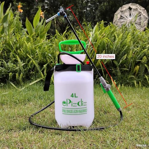 Watering Can Device for Watering Hanging Plant Basket Hard to Reach High Plant Waterer Sprayer 1 Gallon (Green 4L) - view 4