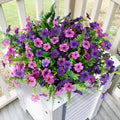 Artificial Fake Flowers Plants for Outdoors Silk Spring Home Decor