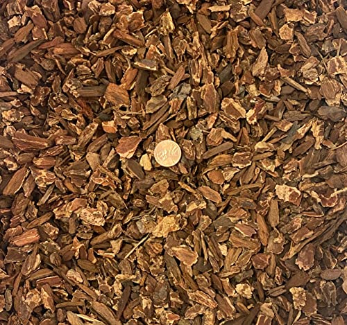 2.5 Quarts Medium Forest Bark 1/4"- 7/8" for Bonsai Soil Mix & Orchid Seedling, Cultivation - Organic Additive