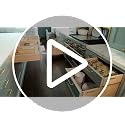 Trim-to-Custom-Fit Wooden Silverware Drawer Divider Organizer - view 7