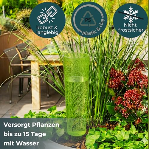 58869 Copa XXL Plastic Water Dispenser with Clay Cone, Green, 32 cm High, 1.0 Vol., 13 x 13 x 37 cm - view 6