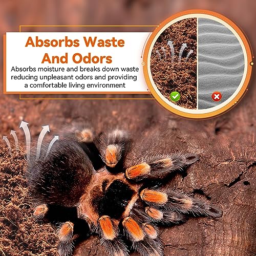 4 Pack Coconut Fiber Substrate, Natural Coco Coir Reptile Bedding - view 4