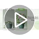 3 Pack Circle Plant Trellis Indoor, Small Metal Plant Support Stake for Climbing Plants, Different Sizes Round Garden Trellis for Ivy and Flowers Outdoor (Gold) - view 7