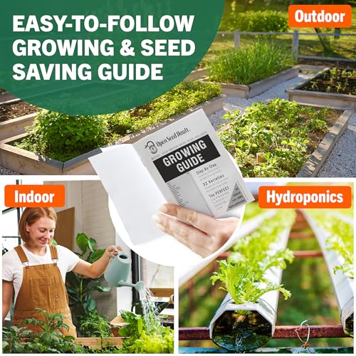 Vegetable, Fruit & Herb Seeds, 44 Packs, Non-GMO, 15,000+ Seeds - view 6