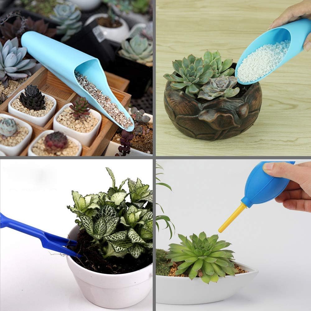 15 Pcs Succulent Plant Tools Set | Mini Garden Planting Watering Tool Kit for Succulent Miniature Gardening Plant Care - view 6