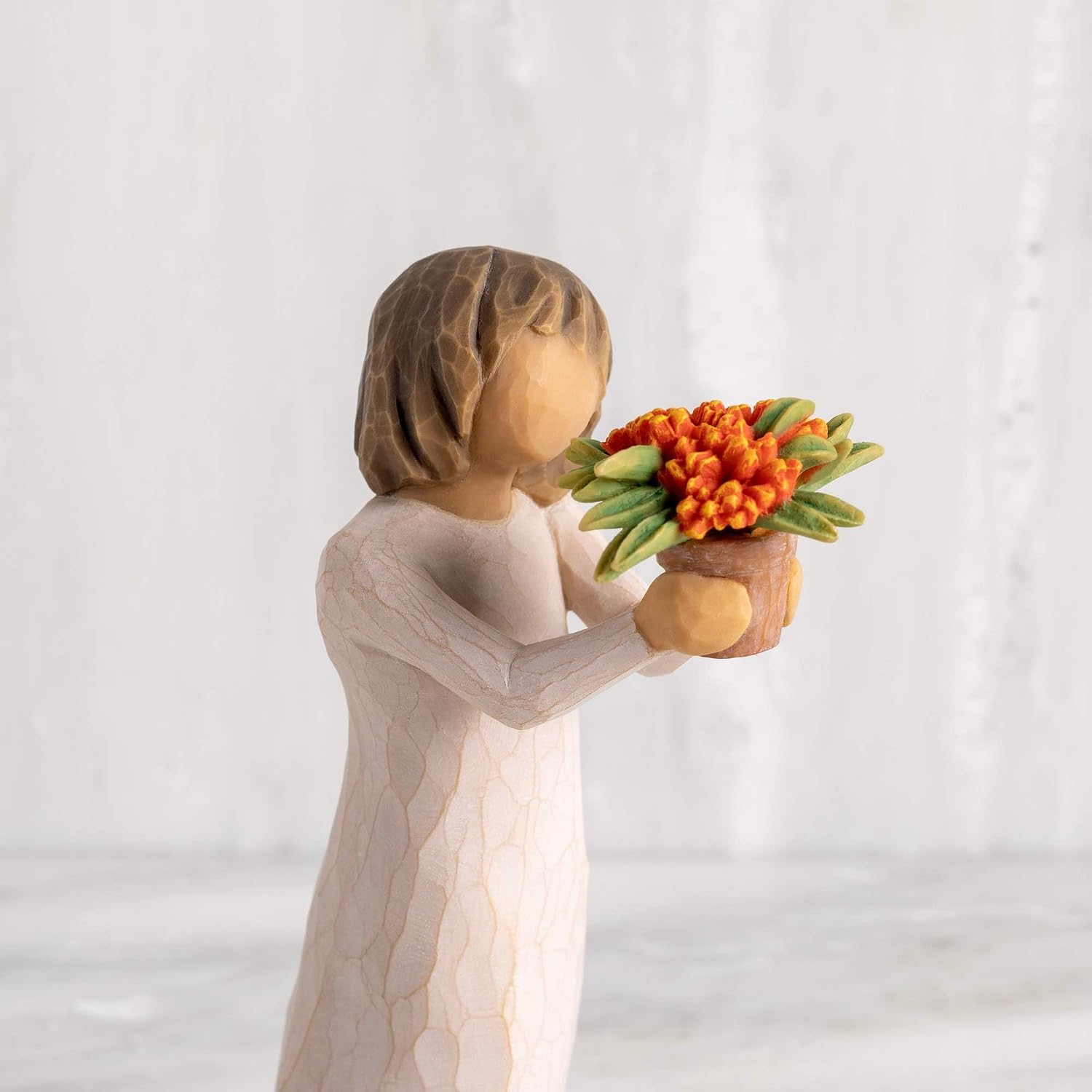 Little Things, Sculpted Hand-Painted Figure | Cast from a Susan Lordi Original Carving, Meaningful Gift Celebrating Nature, Family, Home and Belonging, Fitted Gift Box - view 5