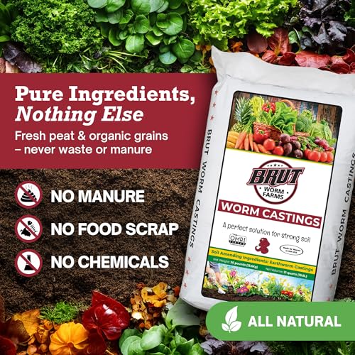 Organic Worm Castings, Natural Fertilizer for Plants, 30 lb - view 4