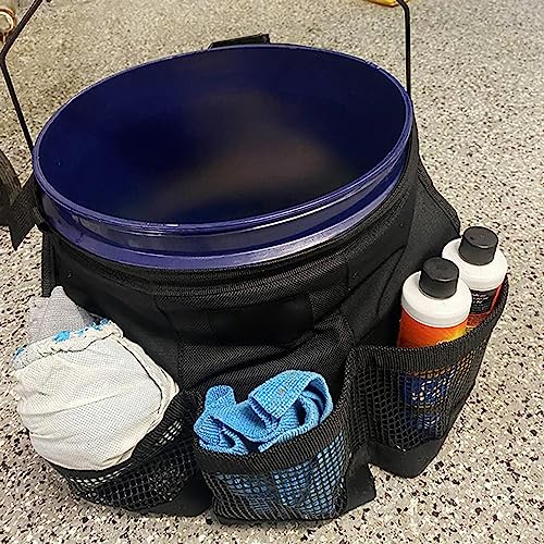 Bucket Hanging Organizer, Mesh Pockets for Car Wash - view 6