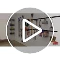 Fasttrack Garage Wall-Mounted Storage System, 6-Piece Kit - view 7