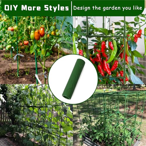 12 Pcs Plant Stake Connector, 11mm Inner Diameter Connecting Pipe Climbing Rattan Stent Accessories for Garden Stake Vines Support Stakes Connectors - view 6