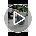 10" Plant Caddy with Hidden Wheels,2Pack White - view 7