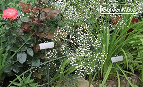 25-Pack Weatherproof Large Zinc Metal Plant Labels, Height 11.5", Label Area 3 1/2 x 1 1/4" - view 6