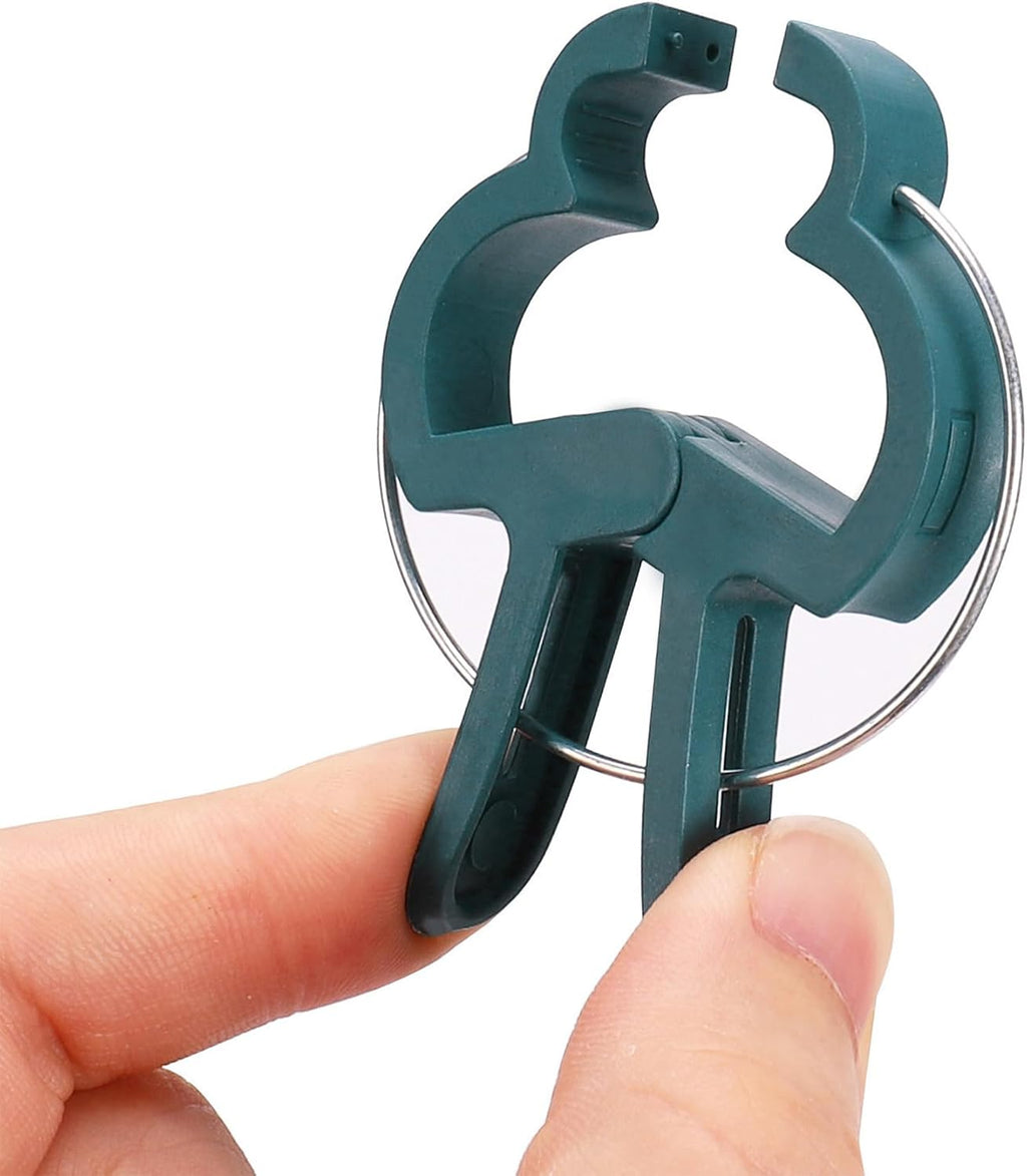 80 PCS Plant Clips Garden Clips for Tomato Cage, Tomatoes Clips Plant Support Clips for Bamboo Stakes, Climbing Plants, Vines, Gentle Plant & Flower Trellis Clips for Plant Stalks, Stems - view 3