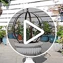 Garden Obelisk Trellis for Climbing Plants – 18"x22" Metal Support - view 7