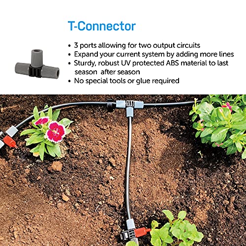 99942 Slow Drip Micro Irrigation Kit | Expandable DIY Watering System for Raised Beds, Containers, Gardens, Greenhouses & Shrubbery - view 5
