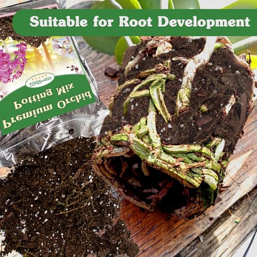 Orchid Potting Mix, 1 Quart Premium Orchid Bark Mix for Orchid Repotting - view 5