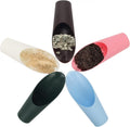 Bonsai Soil Scoops, 5 PCS Plastic Garden Soil Scoops | Colorful, Small Soil Scoops, Gardening Tools