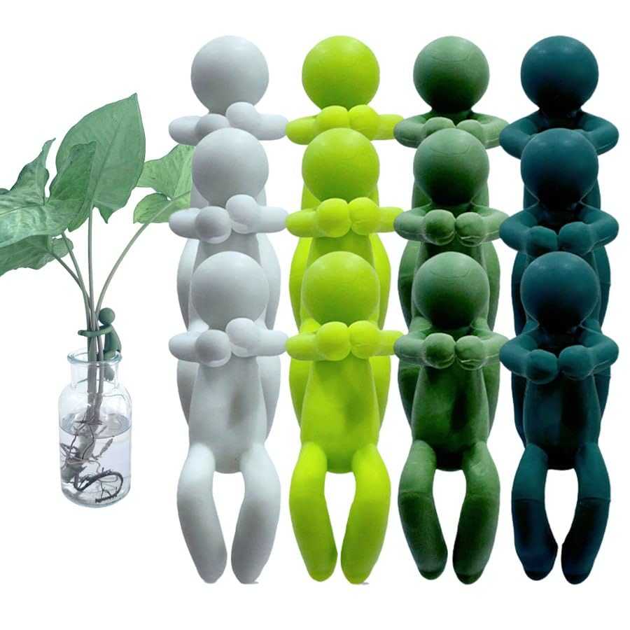 Plant Propagation Buddy Holders, 12 Pcs, 4 Colors