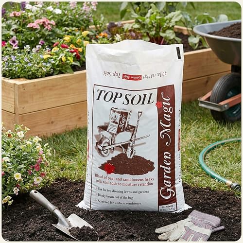 Michigan Peat Organic Potting Top Soil Blend, 40 Pound Bag - view 7