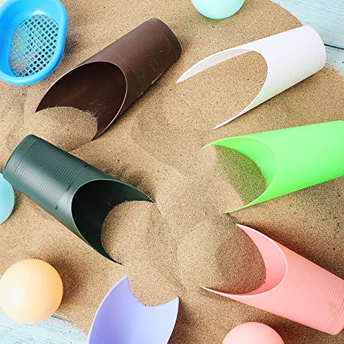 6 Pcs Plastic Soil Scoop for Bonsai Indoor Plants, Color 3 - view 4