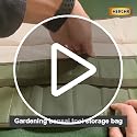 Tool Roll Up Pouch, Tool Rolls Bags Heavy Duty Canvas Roll-up Bonsai Tool Storage Bag with 10 Pockets for Garden Pockets Tool Roll Organizer - view 7