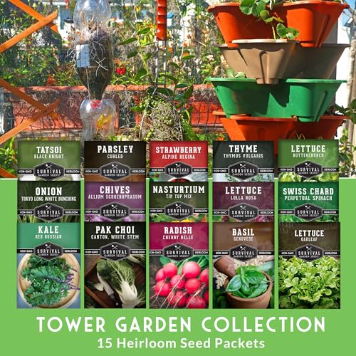 Tower Garden Seeds 15 Variety Collection for Planting - view 3