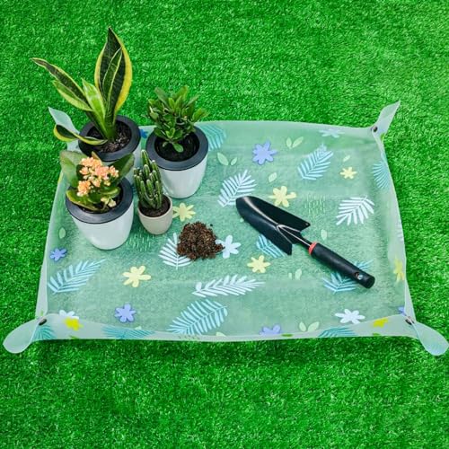 40.2"Large Repotting/Potting Soil Mat for Indoor Plants Thicker PottingTray