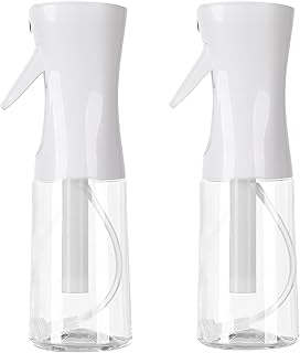 Spray Bottles For Hair, continuous spray bottle (200ml/6.8oz 2Pack) used for hair design, plants, cleaning, hair care and skin care, etc. – empty, reusable