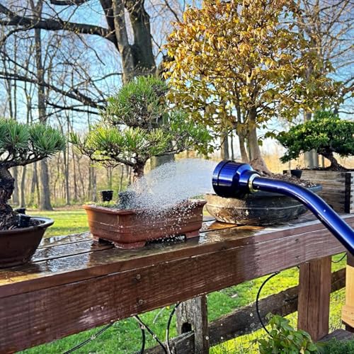 Watering Wand, 24 Inches Sprayer Wand with Superior Stainless Head, Perfect for Hanging Baskets, Plants, Flowers, Shrubs, Garden and Lawn, Purple - view 3