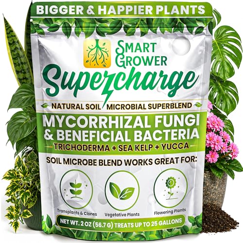 Mycorrhizae with Beneficial Bacteria for Plants - Supercharge
