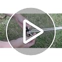 Heavy Duty Steel Tree Stake Kits,Tree Staking and Supports Kits for Young Trees Against Bad Weather, Include 3 PCS Tree Straps for Staking, 3 PCS 11.8 Inch Tree Stakes and 31.2 Feet Rope for Anchoring - view 7