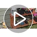 Sunnydaze 2-Tier Wooden Plant Stand for Indoor or Outdoor Use, 47” W - view 7