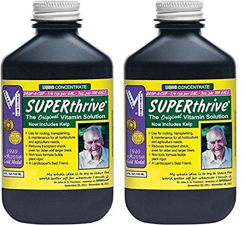 Original Plant Vitamin Solution with Kelp for All Plants, 4 Oz. - 2 Pack
